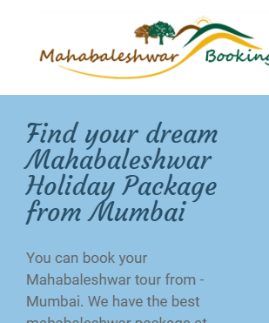 Mahabaleshwar Booking